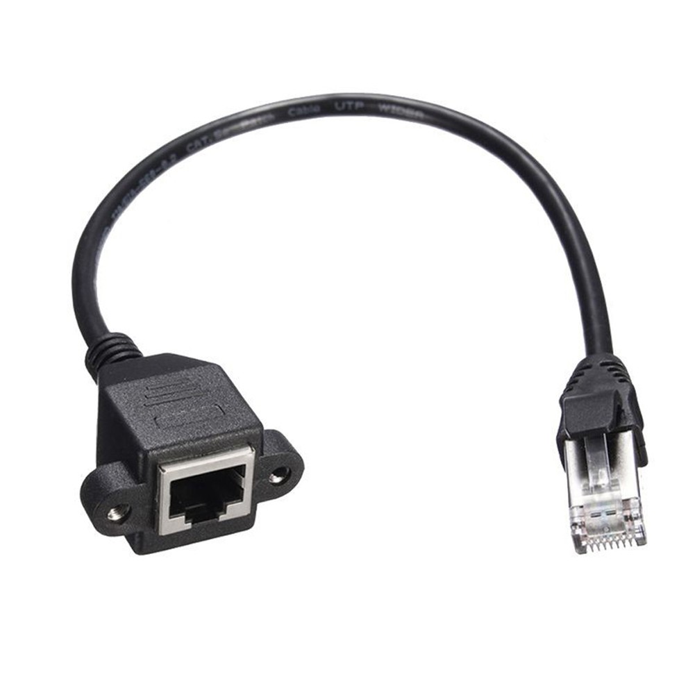 Dây Cáp Mạng Mở Rộng 30cm Rj45 Male Sang Female Cho Pc Laptop