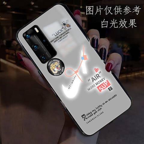 Ốp lưng điện thoại dạ quang vỏ bảo vệ chống rơi rớt cá tính trí thun ngắn tay | BigBuy360 - bigbuy360.vn