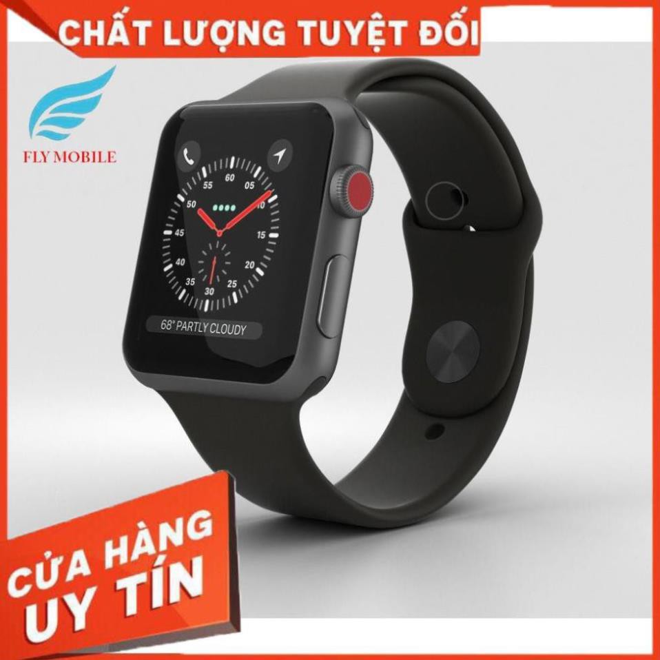 Đồng hồ thông minh Apple watch series 3 LTE chính hãng, màu Xám/Hồng/Trắng, size 38/42mm, full box