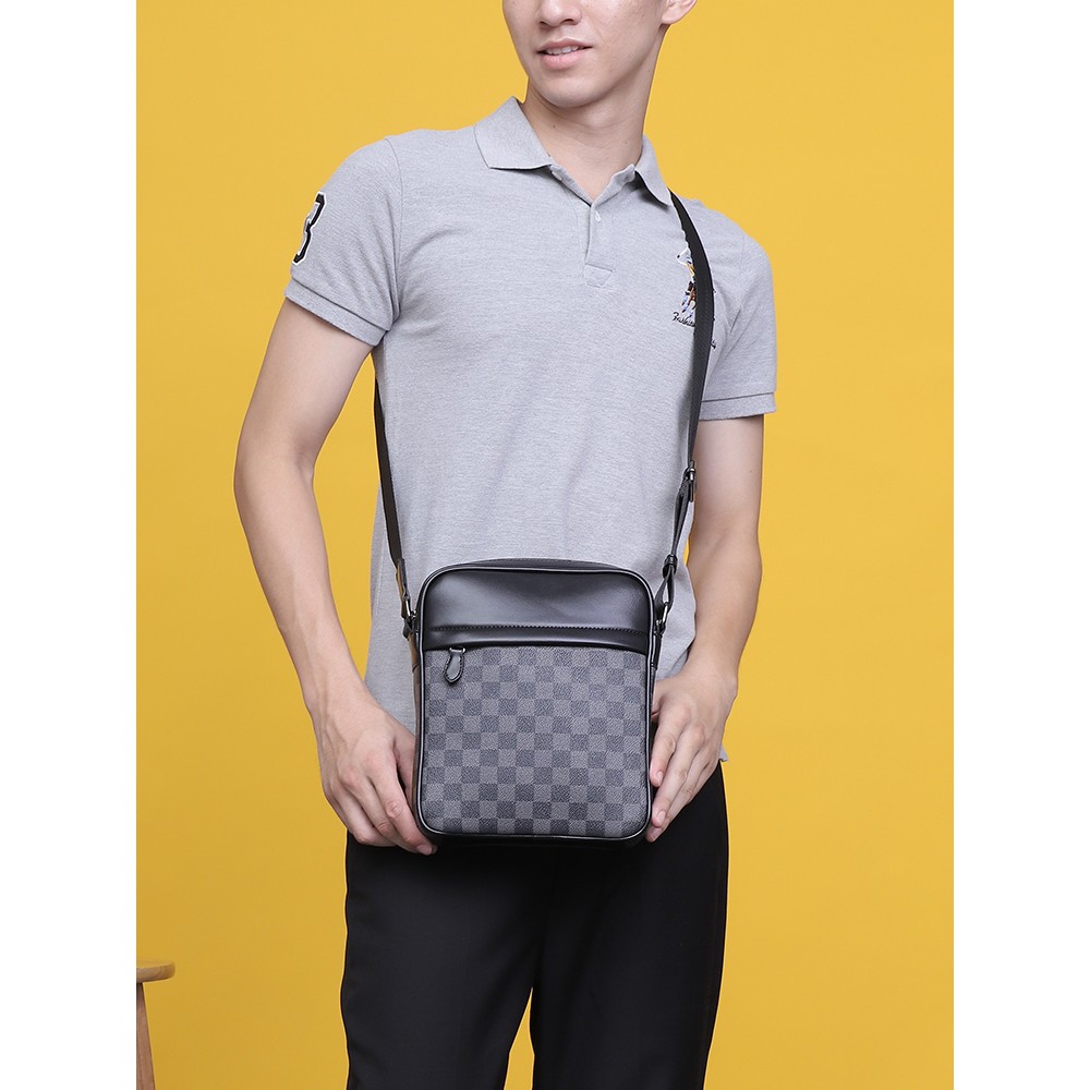 Túi Nam Nữ Đeo Chéo Đựng Vừa Ipad Túi Nam Đi Học Sinh Viên Ưa Dùng Dáng Thời Trang Tiện Lợi Túi Xách Nam Túi Da | BigBuy360 - bigbuy360.vn