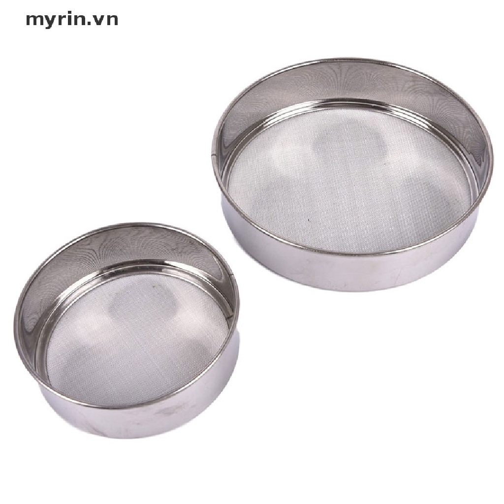 Rây Lưới Tròn Lọc Bột Bằng Inox Tiện Dụng Cho Nhà Bếp