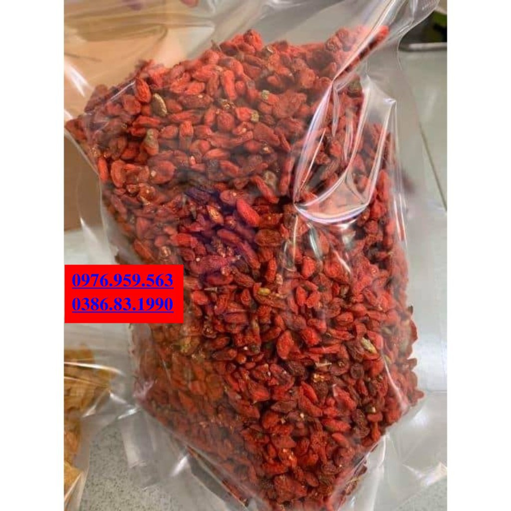 [HÀNG THƯỢNG HẠNG] 200G Kỳ tử đỏ - Kỷ tử Ninh Hạ hạt đều, đỏ đẹp (Loại 1)