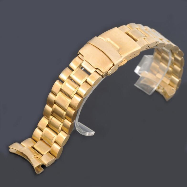 Dây đồng hồ thay thế bằng thép không gỉ 18mm 20mm 22mm 24mm
