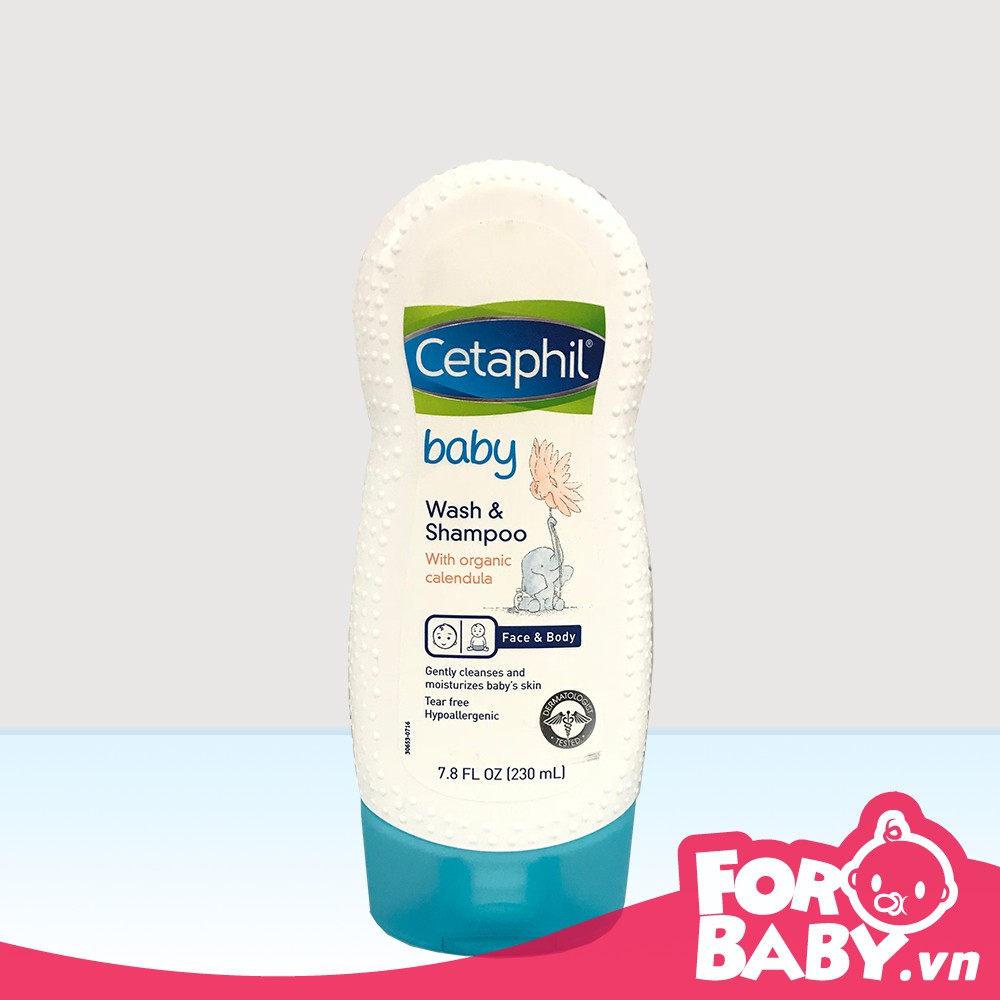 Sữa tắm gội Cetaphil baby 230ml