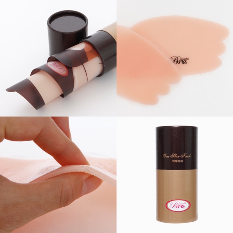 Miếng Dán Ngực Silicon Siêu Mỏng, Cố Định & Gom Ngực Diện Trang Phục Hở Không Mặc Bra