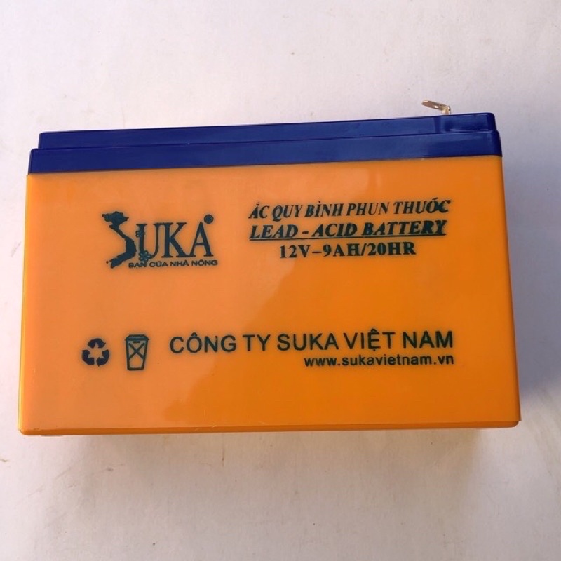 Ắc quy 12v-9AH/20HR bình phun bằng điện