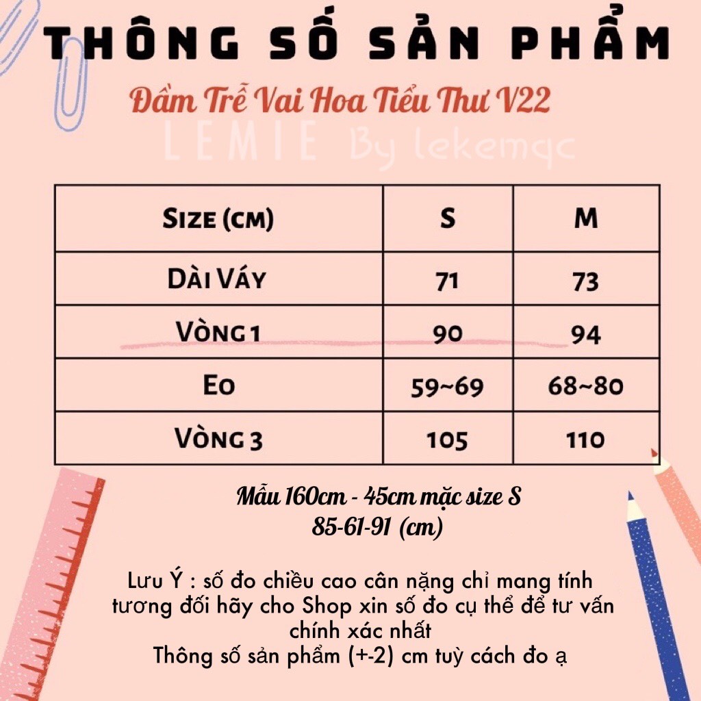 SẴN HÀNG Váy Hoa Ngắn Trễ Vai V22, Đầm Xòe Hoa Dài Tay Phong Cách Tiểu Thư Vải Voan Hoa Cam , Hoa Hồng LEMIE by lekemqc