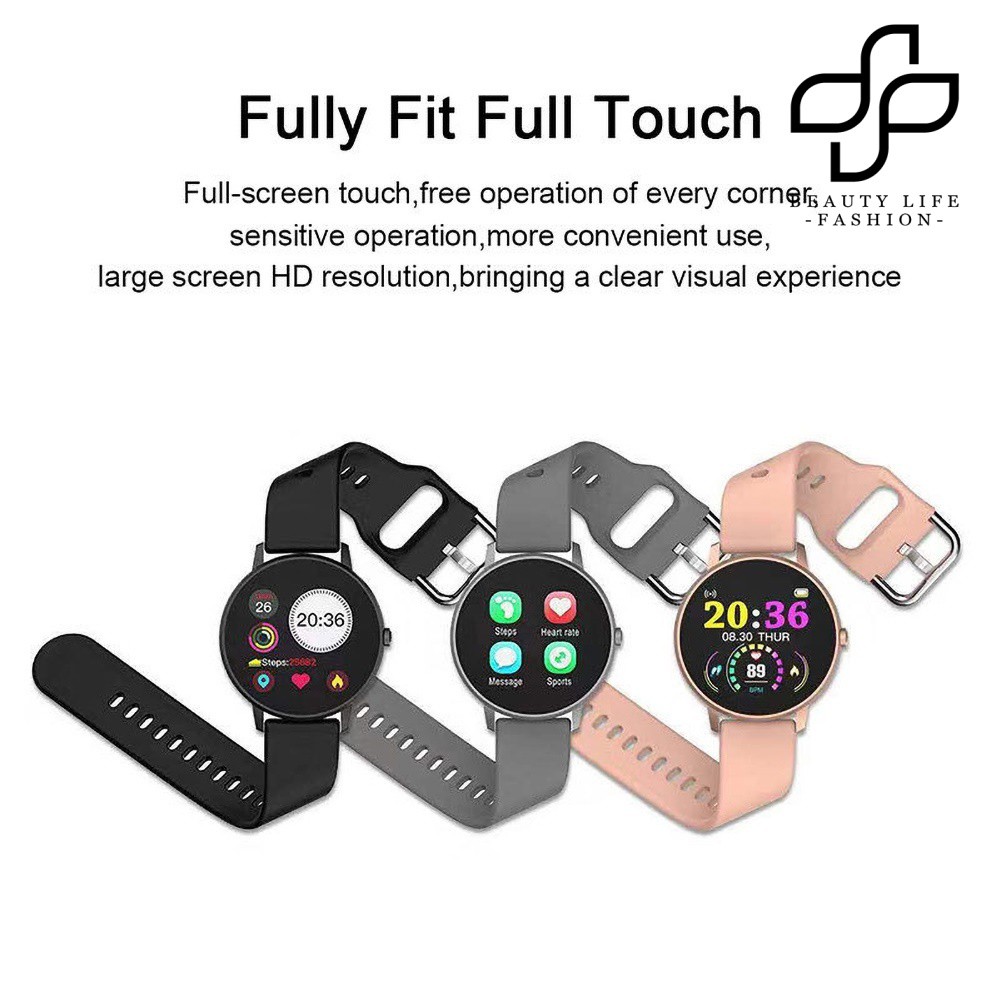 [Watch] Bluetooth Smart Watch Blood Pressure Monitor Bracelet