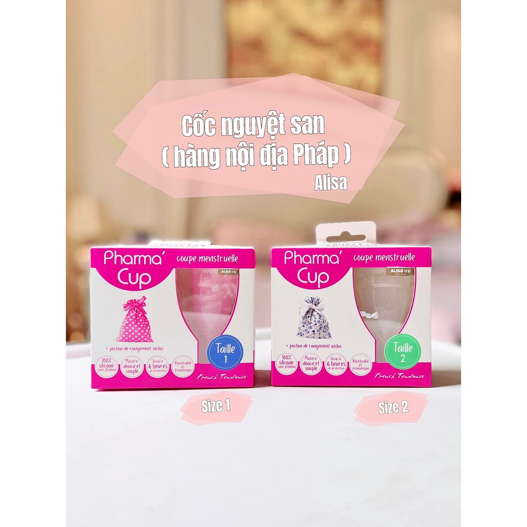 CỐC NGUYỆT SAN PHÁP PHARMA CUP-ALISA
