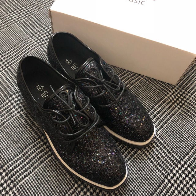 Giày lios lấp lánh sz 39 fit 38 new 100%