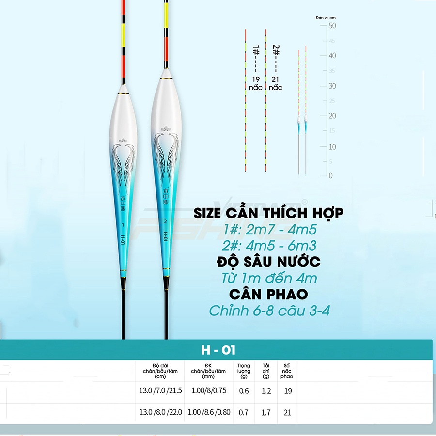 Phao Nano Handing 2021 – Hàng Chính Hãng – Han Fishing