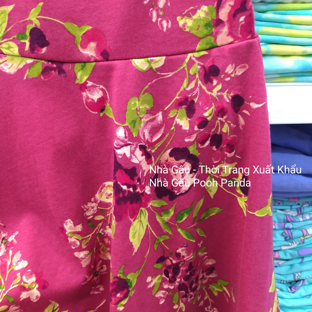 Đầm hai dây đỏ đô bé gái BG2256