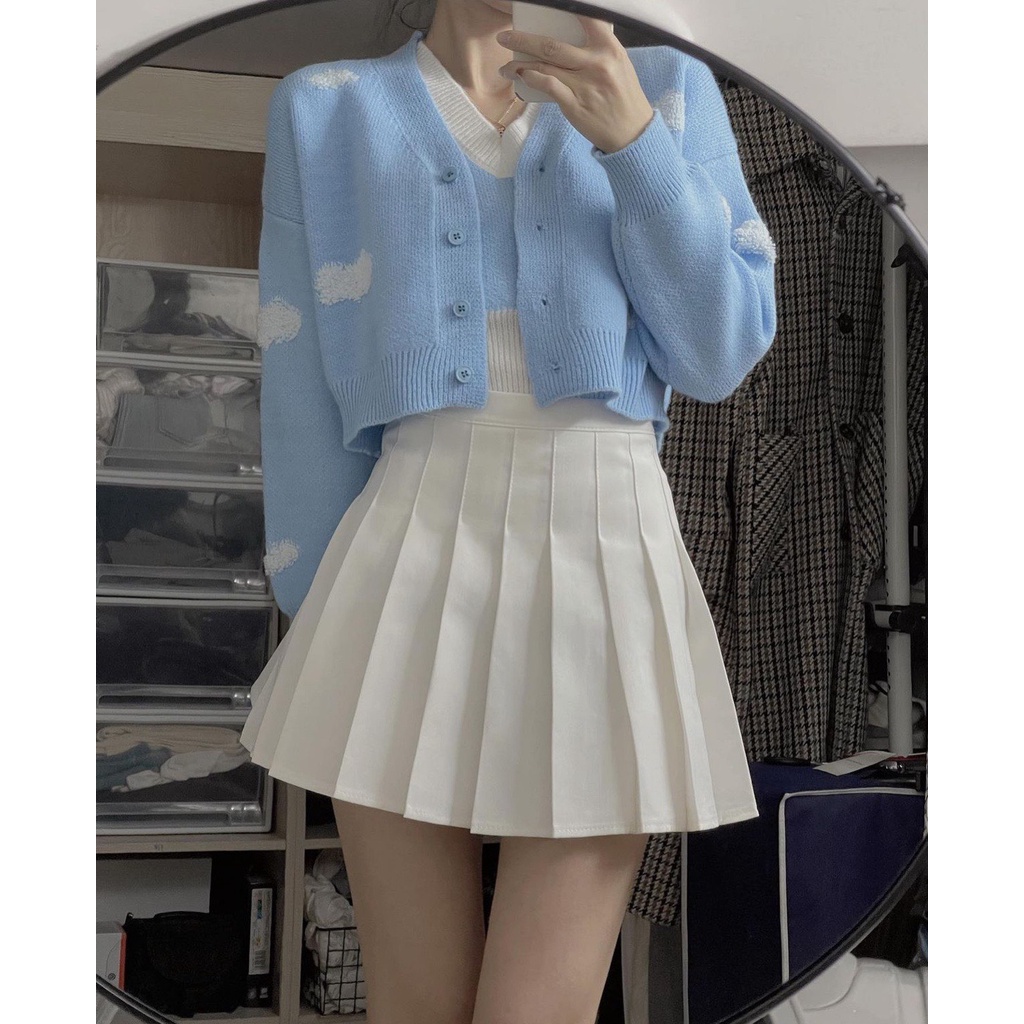 Chân Váy Tenis Ngắn Xếp li Thời Trang Hot Trendy Nữ Siêu Hot