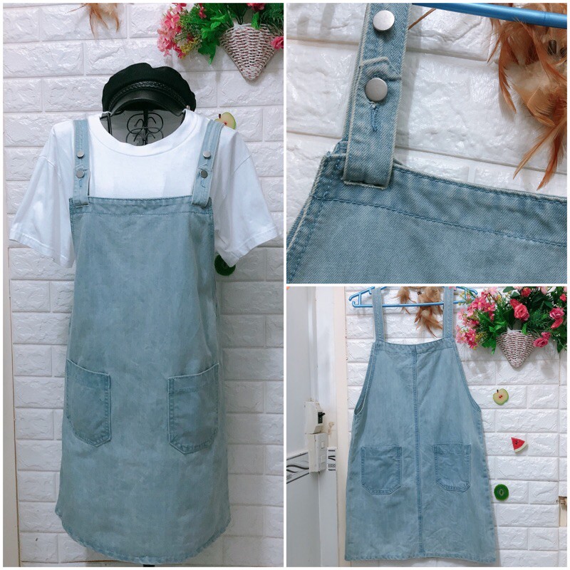 Yếm jean yếm bò thần thánh dưới 60 kg | BigBuy360 - bigbuy360.vn