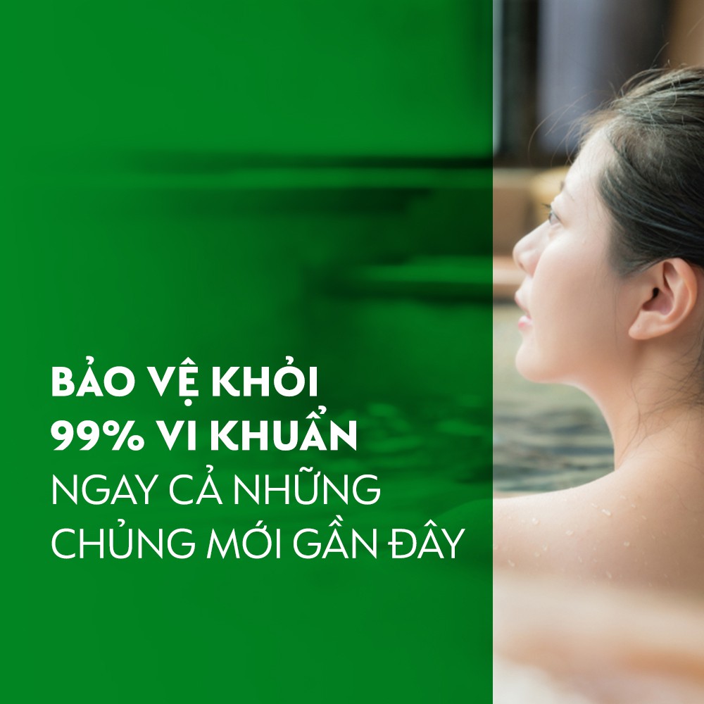 Quà tặng độc quyền Durex - Sữa tắm Dettol kháng khuẩn và dưỡng thể 200g/chai