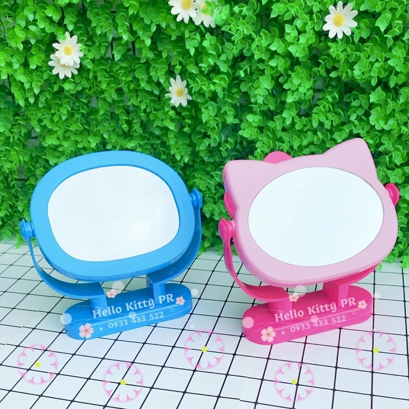 Gương bàn 3D Hello Kitty Doremon Doraemon