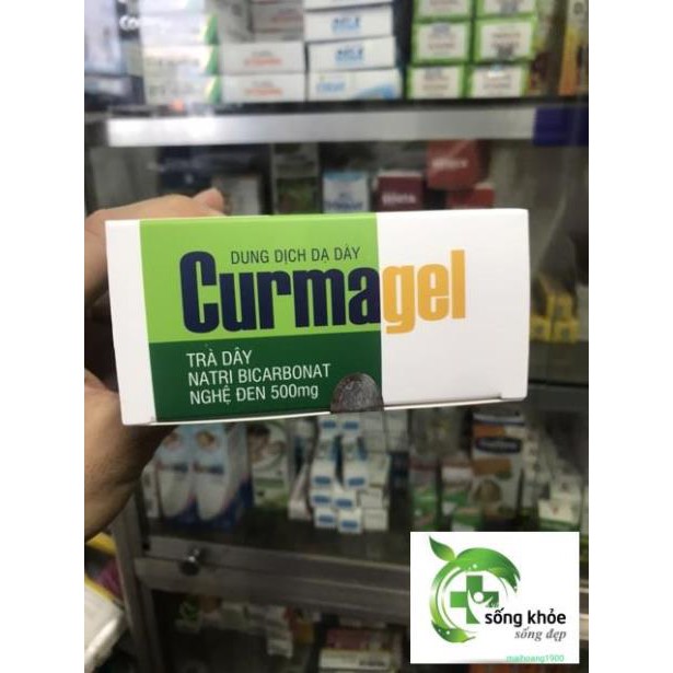 Dung Dịch Dạ Dày Curmagel- giảm nóng rát, khó tiêu đau thượng vị, ợ chua do viêm loét dạ dày, tá tràng