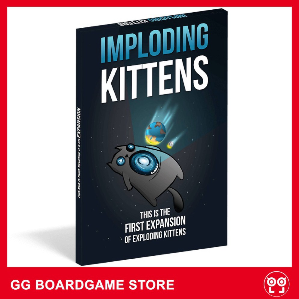 Trò chơi thẻ bài Mèo Nổ Exploding Kittens tiếng Anh