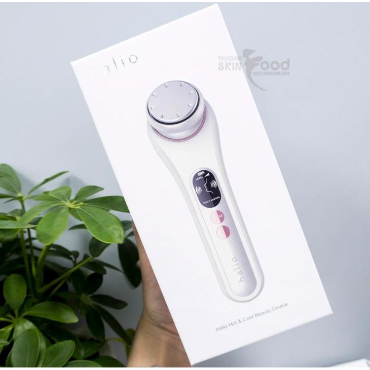 Máy Đẩy Tinh Chất Dưỡng Trắng Nóng Lạnh Halio Ion Hot & Cool Beauty Device