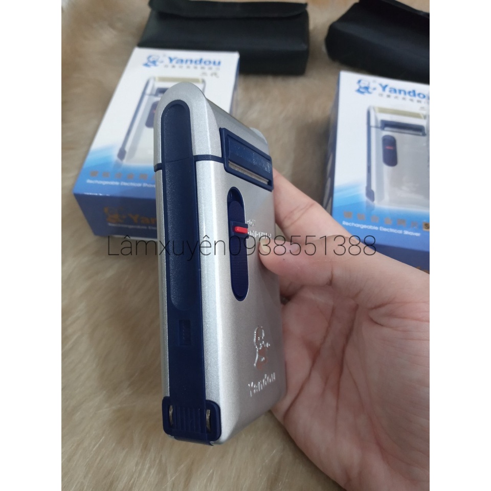 [Siêu Phẩm] Máy Cạo Râu Yandou SCW 301U Sử Dụng Sạc Pin  chuyên nghiệp thiết kế sang chảnh,hợp kim thép SANG -SỊN- MỊN