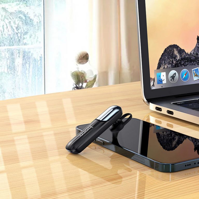 Tai nghe nhét tai Bluetooth Hoco E57 nghe hay, hỗ trợ không dây, đàm thoại 10 tiếng - Chính hãng