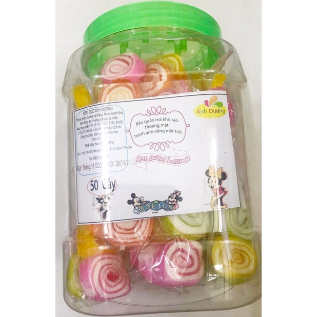 Kẹo dẻo Ánh Dương 50 cây