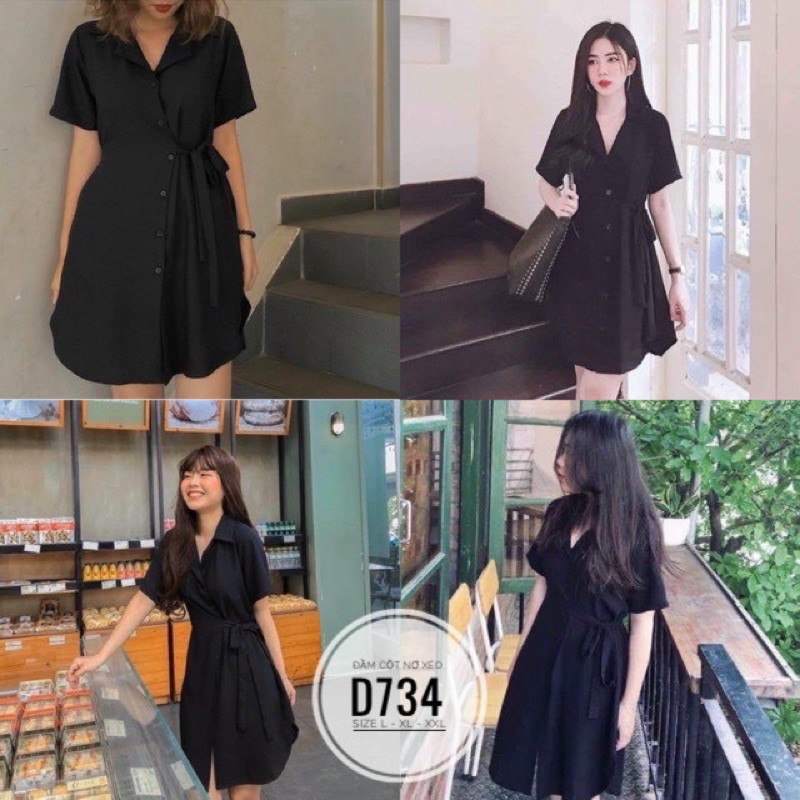 BASIC DRESS BIGSIZE 55-&gt;90kg