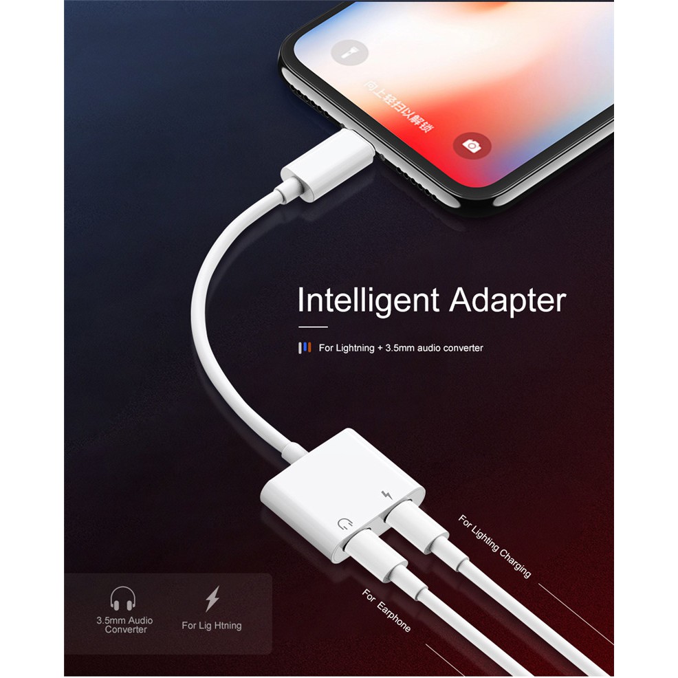 Đầu Chuyển Đổi Âm Thanh 4 Trong 1 Cho Apple Iphone7 8 Plus Xr X Xs Max Belkin 3.5 mm