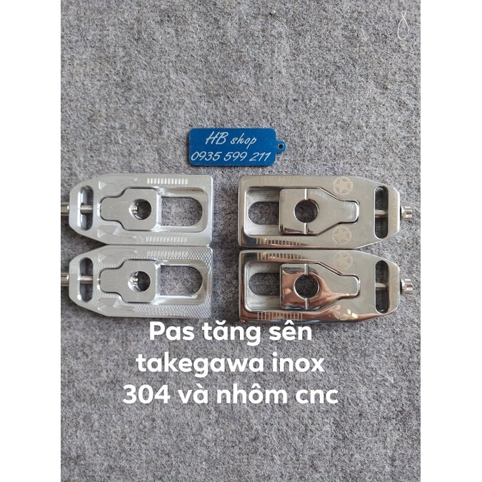 tăng sên wave dream inox 304 takegawa và nhôm cnc 1capwj