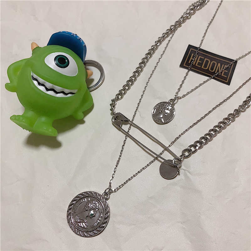 Vòng cổ nhiều lớp phong cách Âu Mỹ thời trang cá tính