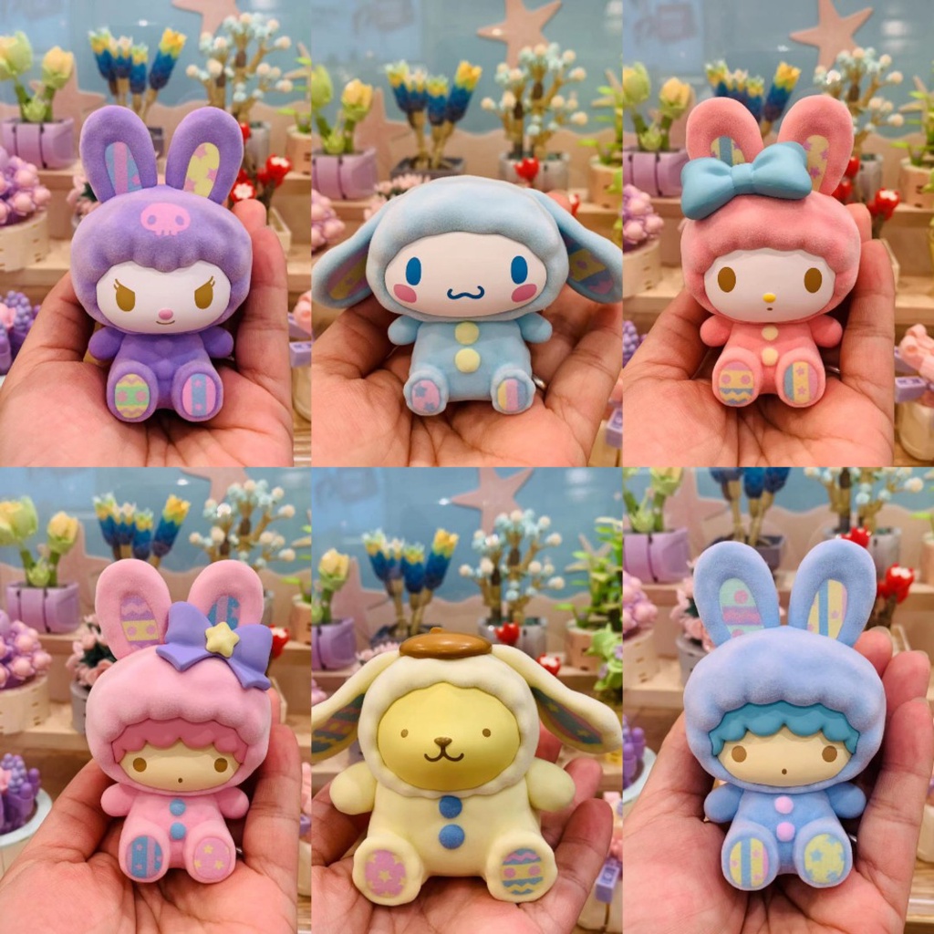 Búp Bê MINISO Sanrio Thỏ Thơ Mộng Có Hộp Mù Trang Trí Ngôi Sao Đôi Kuromi