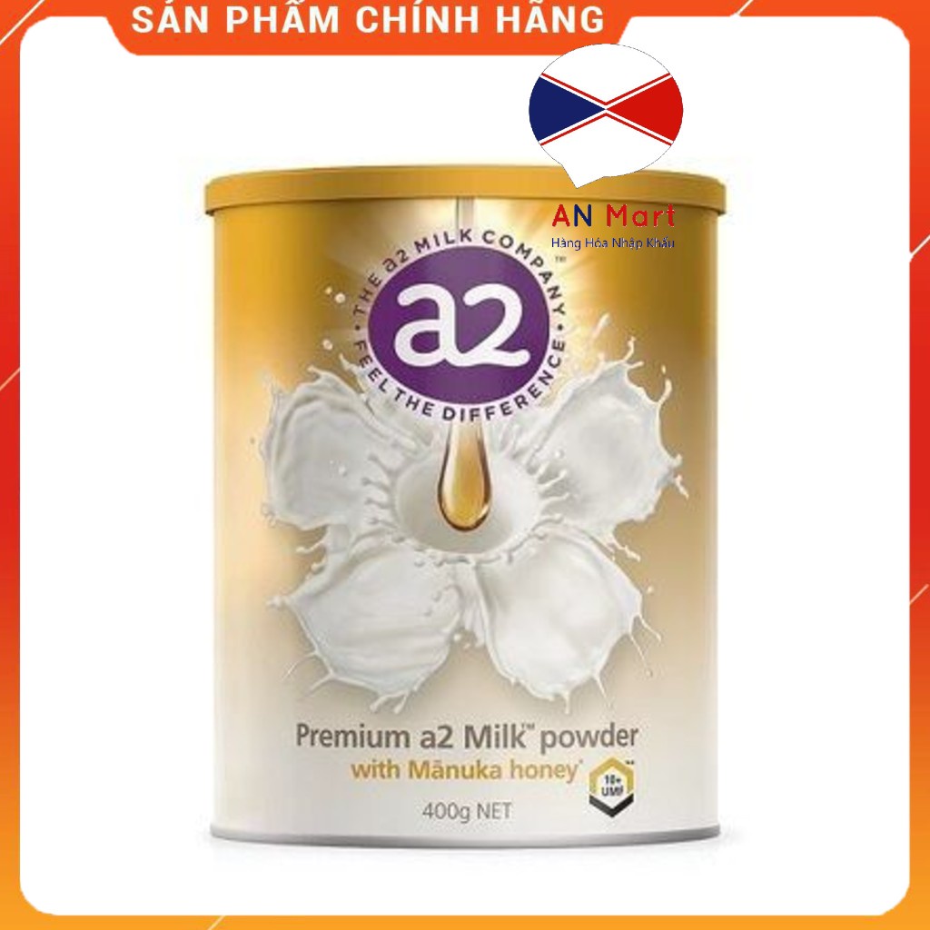 Sữa Bột A2 Mật Ong Manuka - Premium A2 Milk Powder With Manuka Honey 400g An Mart