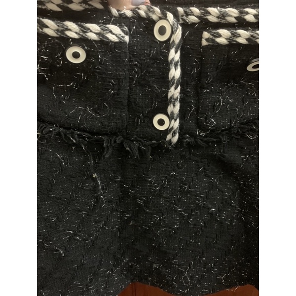 Chân váy dạ tweed