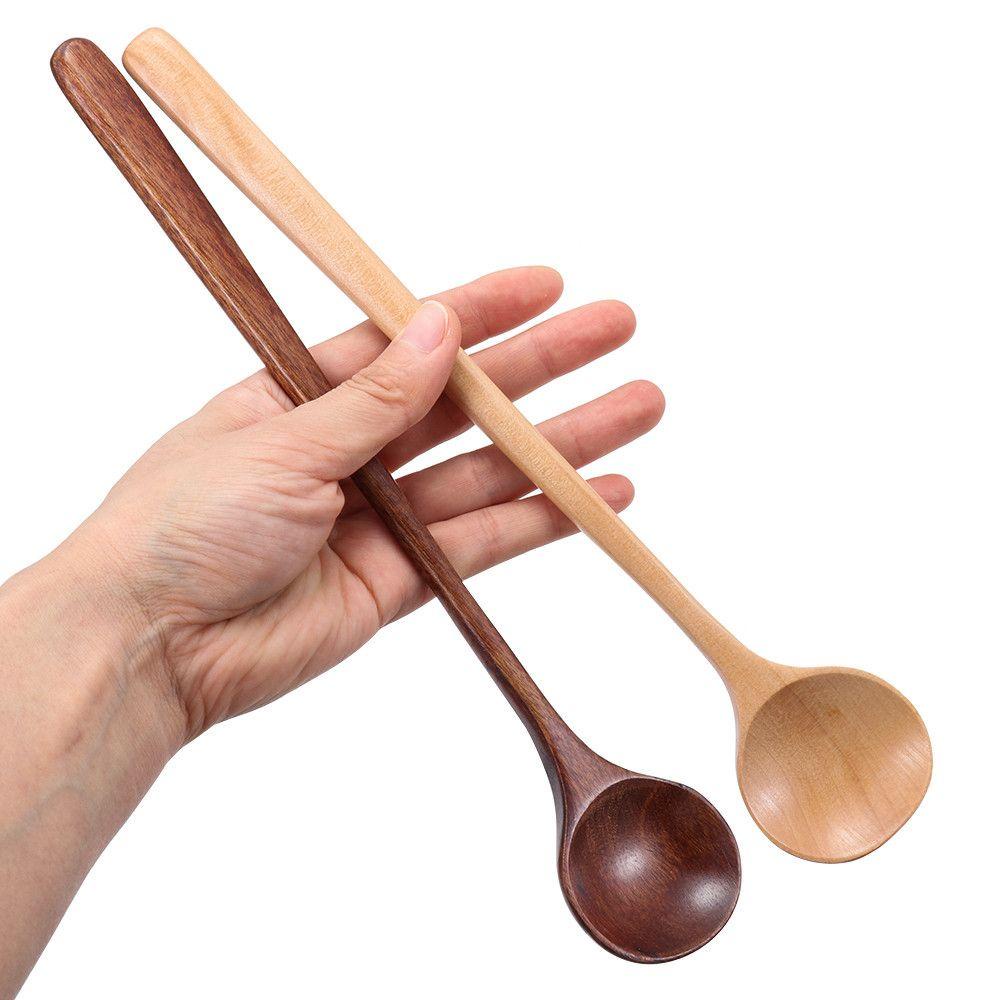 Muỗng Gỗ Cán Dài Phong Cách Nhật Bản