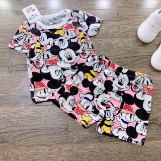 Combo 6 bộ cotton lưới xuất hàn