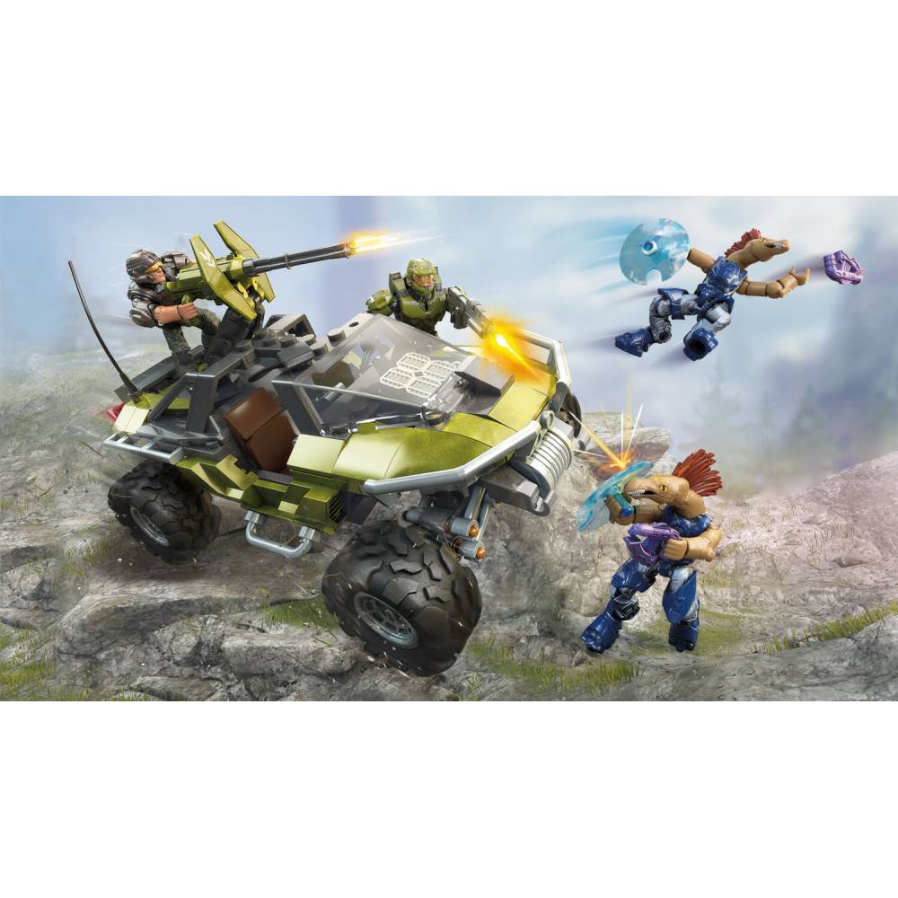 Mega construx halo infinite vehicle - warthog rally - ảnh sản phẩm 4