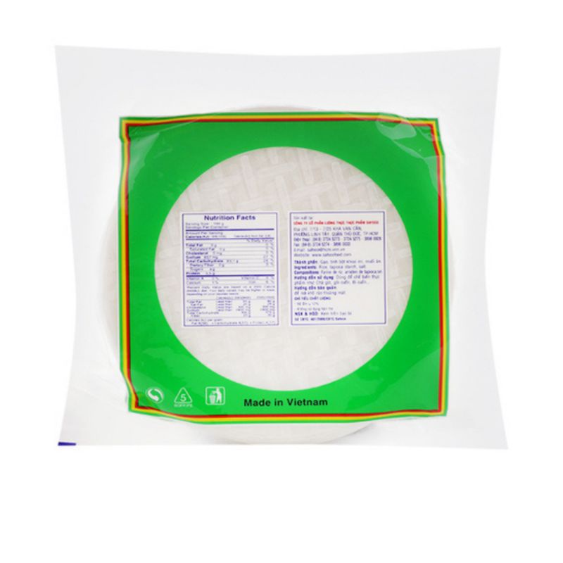 Combo 2 gói bánh tráng Safoco 200g size nhỏ