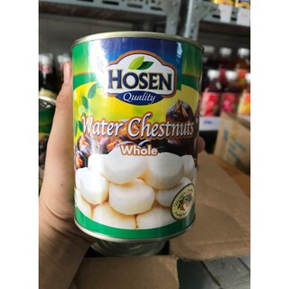 Củ Năng đóng lon HOSEN dùng làm thạch củ năng - hộp 565g