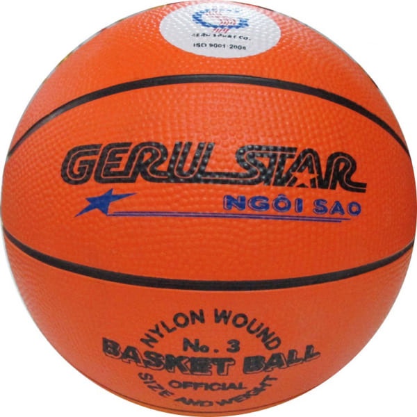 Quả bóng rổ Geru Star các size chuẩn tập luyện - thi đấu ⚡ Dụng cụ bóng rổ phong trào + chuyên nghiệp