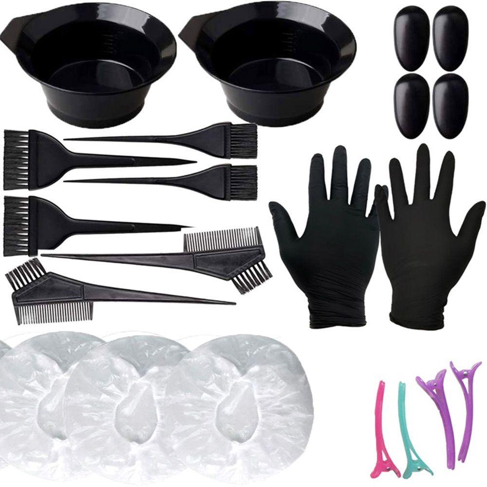 Bộ 11 / 22 Lược Chải Nhuộm Tóc Tiện Dụng