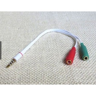Jack Gộp Audio Và Mic 3.5 | Jack Gộp Tai Nghe 3.5 (2đầu Cái)