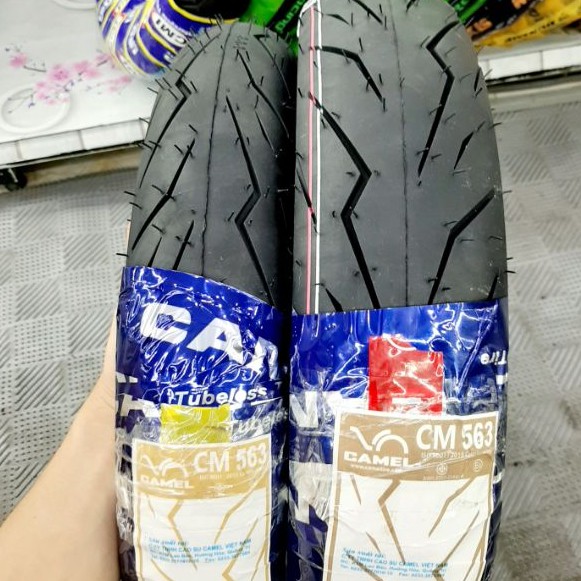 ( Vỏ xe tay ga )Vỏ Camel gai Pirelli Rosso 80/90-14, 90/9014 dành cho xe Tay Ga ab, vario, vision,.....