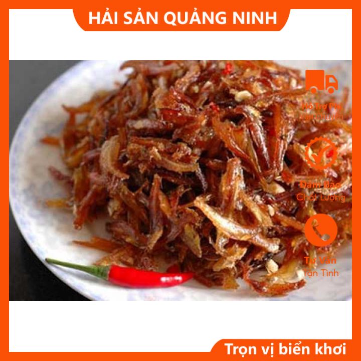 Cá Cơm Khô Ngon Không Đầu-500G