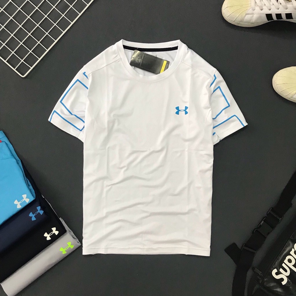 Áo Thun Nam Thể Thao Tay Ngắn Cổ Tròn In Họa Tiết Năng Động Cá Tính - LZ FASHION - PS042 | BigBuy360 - bigbuy360.vn