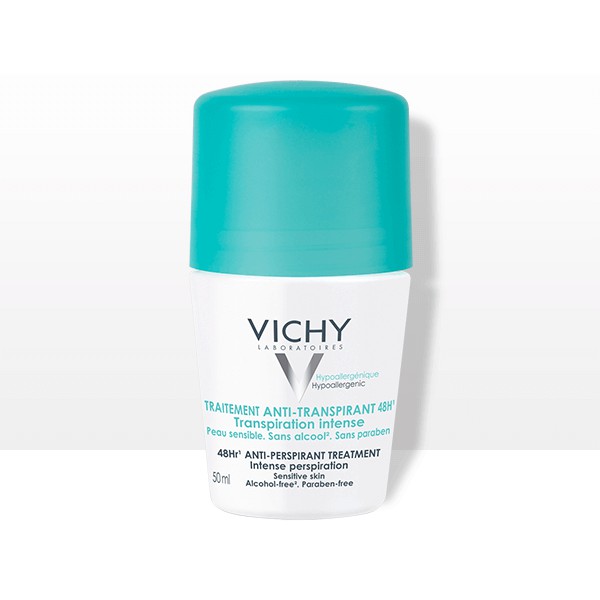 Hàng Pháp - Lăn khử mùi Vichy 50ml ngăn tiết mồ hôi 48h