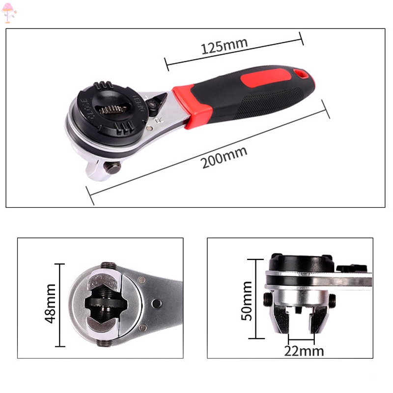 Cờ Lê 6-22mm Có Thể Điều Chỉnh Tiện Dụng Chất Lượng Cao