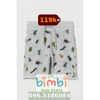 Quần cotton da cá H&M cho bé trai