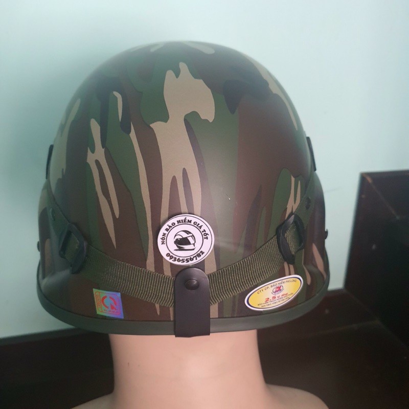 Nón bảo hiểm Đức Camo