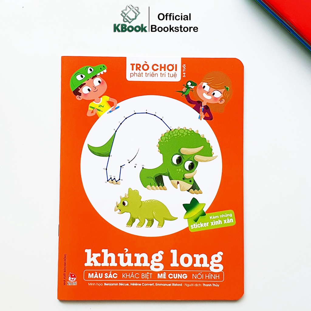 Sách - Trò chơi phát triển trí tuệ (Kim Đồng - 8 chủ đề, lẻ cuốn tùy chọn)