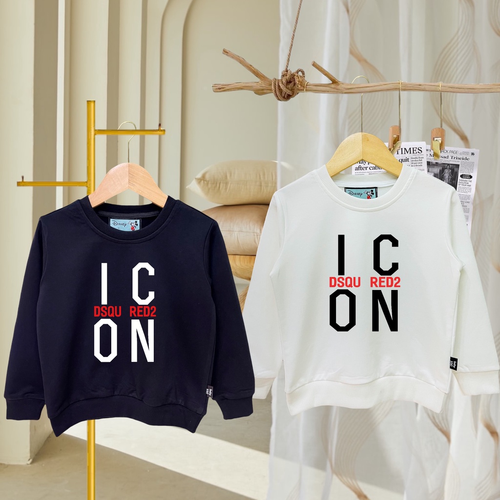 Áo NỈ DA CÁ cho bé áo ICON cao cấp cho bé